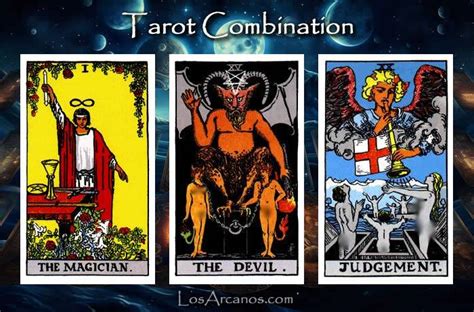 In other words, it means you give way to your anxiety too much. . Devil and judgement tarot combination